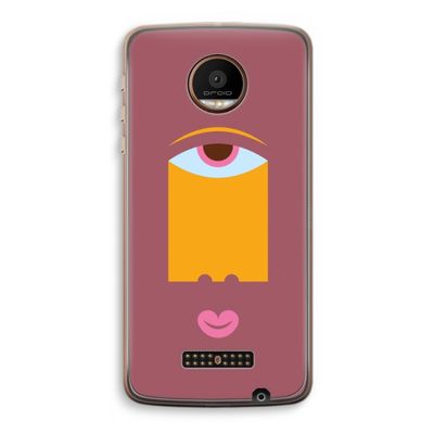 Mono V: Motorola Moto Z Force Transparant Hoesje
