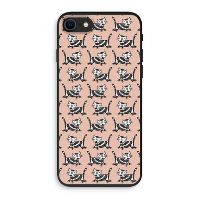 Zwarte poes: iPhone SE 2020 Biologisch afbreekbaar hoesje