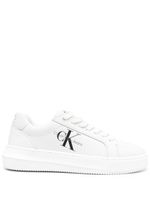 Calvin Klein Jeans baskets à logo imprimé - Blanc - thumbnail