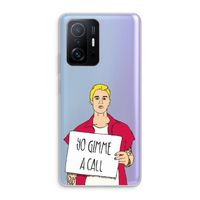 Gimme a call: Xiaomi 11T Pro Transparant Hoesje Gimme a call: Xiaomi 11T Pro Transparant Hoesje
