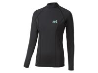 Mistral Dames UV-zwemshirt voor watersporten en strandactiviteiten (L (44/46), Zwart)