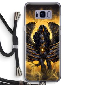 Pegasus: Samsung Galaxy S8 Transparant Hoesje met koord