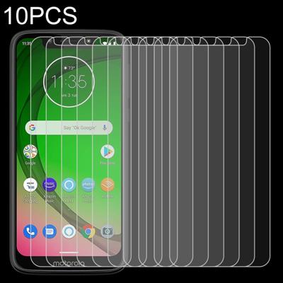 10 stuks 0.26 mm 9u 2.5 D getemperd glas film voor Motorola Moto G7 spelen