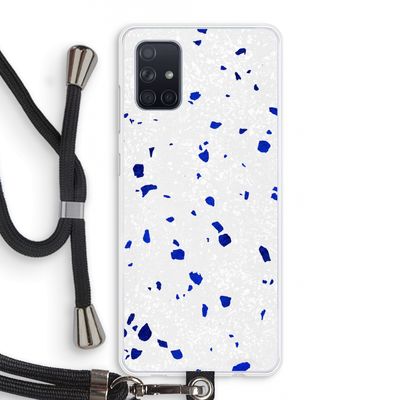 Terrazzo N°5: Samsung Galaxy A71 Transparant Hoesje met koord