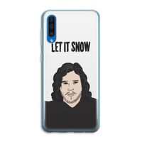 Let It Snow: Samsung Galaxy A50 Transparant Hoesje