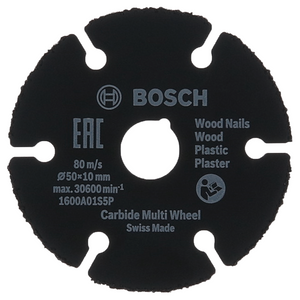 Bosch Accessoires Slijpschijf | CMW | 50X10 mm - 1600A01S5X