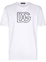 Dolce & Gabbana t-shirt à logo imprimé - Blanc - thumbnail