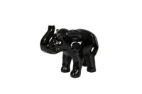 zwart olifant standbeeld 70 cm hoog