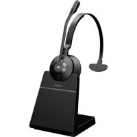 Jabra Engage 55 SE Mono Link400c MS mit On Ear headset Computer DECT, Kabel Zwart Ruisonderdrukking (microfoon) Mono