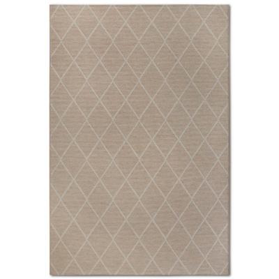 Wollen Vloerkleed Maria - Beige maat: 230x160cm - materiaal: Wol - Dekbed-Discounter.nl