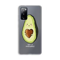 Avocuddle: Samsung Galaxy S20 FE / S20 FE 5G Transparant Hoesje