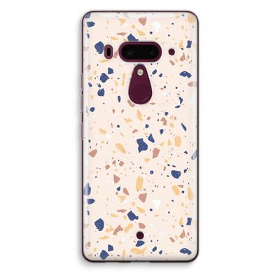 Terrazzo N°23: HTC U12+ Transparant Hoesje
