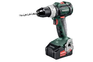 Metabo SB 18 LT BL  I | Accuklopboormachine | 18V 2X4AH li-power | oplader ASC 55 (220-240 V / 50 - 60 HZ | metabox 145L 602316500