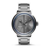 Armani Bandschakels AX1362 - Staal - (2 stuks)