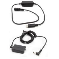 Dummy accu USB-C adapterset DR-E17 voor o.a. Canon EOS M3, EOS M5, EOS M6