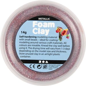 Foam Clay kleiset Metallic 6 x 14 gram 7-delig (78811)
