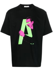 Undercover t-shirt en coton à imprimé graphique - Noir