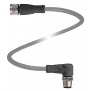 Pepperl+Fuchs 129953 Sensor/actuator connector M12 Aantal polen (sensoren): 3 Stekker, haaks, Bus, recht 5.00 m 1 stuk(s)