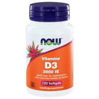 NOW Vitamine D3 2000IE NOW Vitamine D3 2000IE