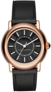 Horlogeband Marc by Marc Jacobs MJ1509 Leder Zwart 18mm