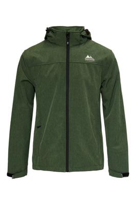 Nordberg Edwin Jas Dames Softshell Green Melange XL