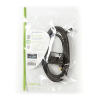 High Speed HDMI-kabel met Ethernet - HDMI-connector - HDMI-connector links haaks - 1,5 m - thumbnail