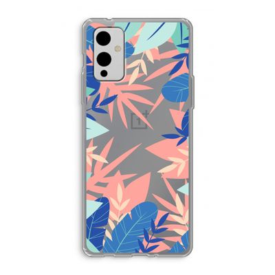 Tropisch: OnePlus 9 Transparant Hoesje