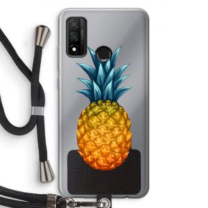 Grote ananas: Huawei P Smart (2020) Transparant Hoesje met koord
