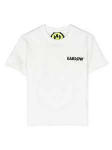 Barrow kids t-shirt en coton à logo imprimé - Blanc