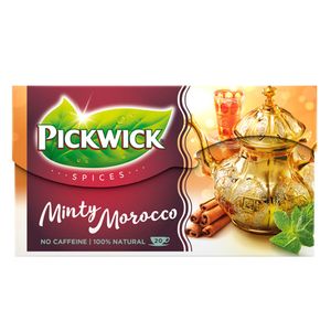 Pickwick - Spices Minty Morocco zwarte thee - 20 zakjes