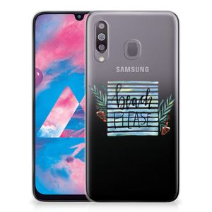 Samsung Galaxy M30 Telefoonhoesje met Naam Boho Beach