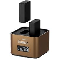 Hähnel ProCube2 - Professionele dubbellader voor Olympus