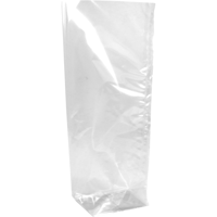 Zak | Kruisbodemzak | PP | 170x320mm | transparant