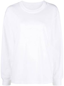 Alexander Wang t-shirt à logo imprimé - Blanc