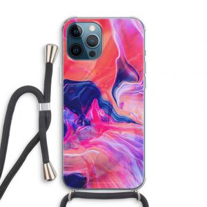 Earth And Ocean: iPhone 12 Pro Transparant Hoesje met koord