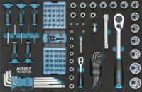 HAZET Tool assortment 106 pcs safety insert syst.