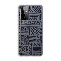 Marrakech print: Samsung Galaxy A72 Transparant Hoesje