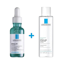 La Roche-Posay Effaclar Serum 30ml+ Micellair Water 50ml Gratis