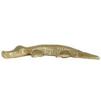 ornament Crocodile antiek brons - thumbnail