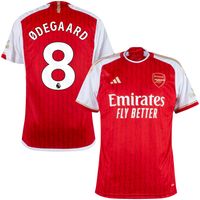 Arsenal Shirt Thuis 2023-2024 + Ødegaard 8