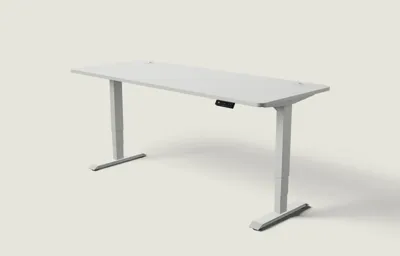 Desktronic HomePro bureau Grijs / Grijs / 200x80 cm