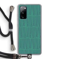 Swirls: Samsung Galaxy S20 FE / S20 FE 5G Transparant Hoesje met koord