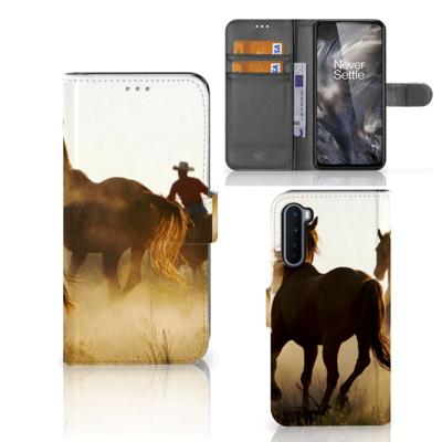 OnePlus Nord | Telefoonhoesje | Met pasjeshouder | Design Cowboy