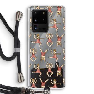 Gymboys: Samsung Galaxy S20 Ultra Transparant Hoesje met koord