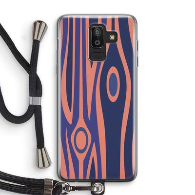 Bast A: Samsung Galaxy J8 (2018) Transparant Hoesje met koord