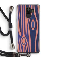 Bast A: Samsung Galaxy J8 (2018) Transparant Hoesje met koord