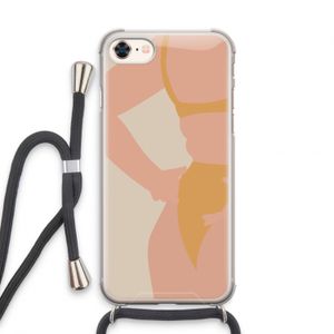 Bikini body: iPhone 8 Transparant Hoesje met koord