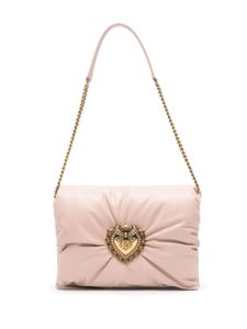 Dolce & Gabbana sac porté épaule Devotion médium - Rose