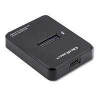 Qoltec 50313 behuizing voor opslagstations SDD-behuizing Zwart M.2