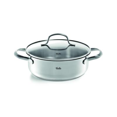 Fissler San Francisco Kookpan + Glazen Deksel 20 cm RVS